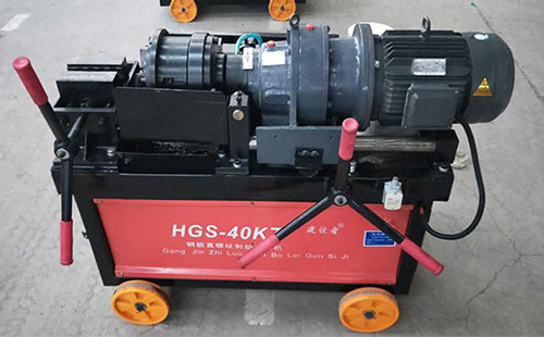 鋼筋直螺紋滾絲機不進絲或亂絲怎么處理？